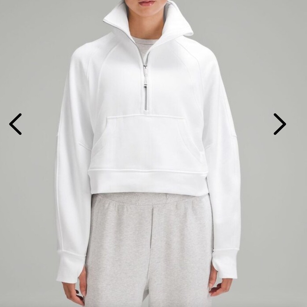 Lululemon Scuba Funnel Neck Half Zip